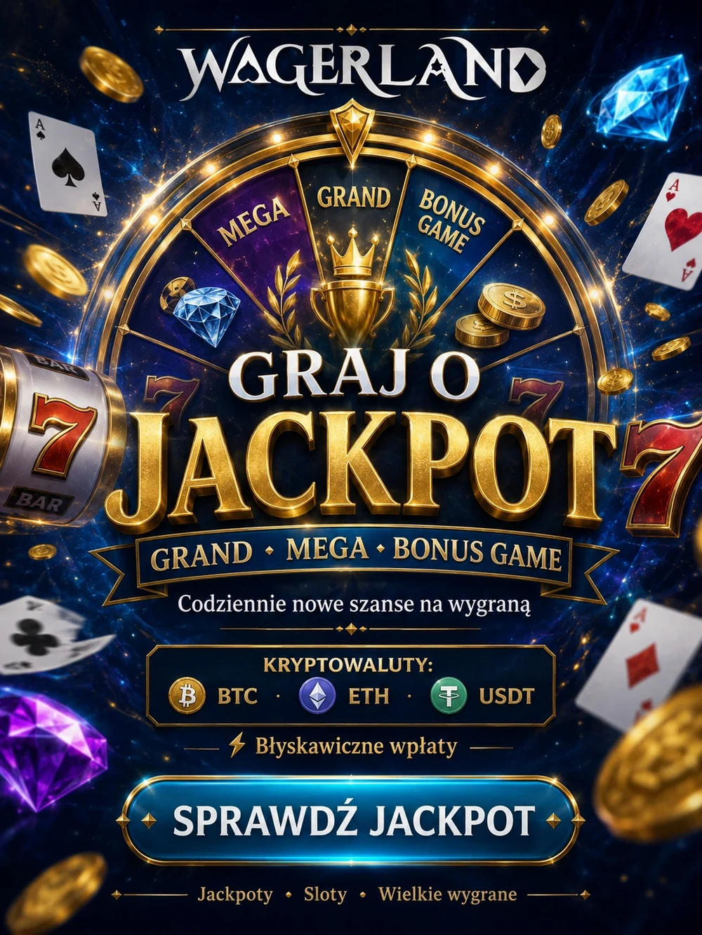 Wagerland — jackpot